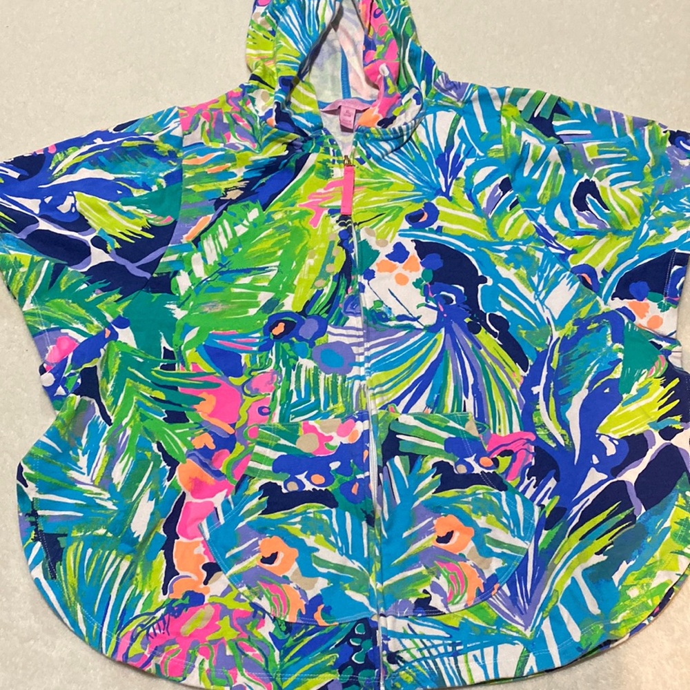 Lilly Pulitzer hooded zip up